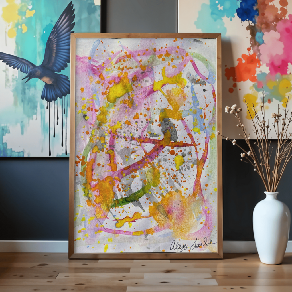 "New Morning Sun" Thin canvas