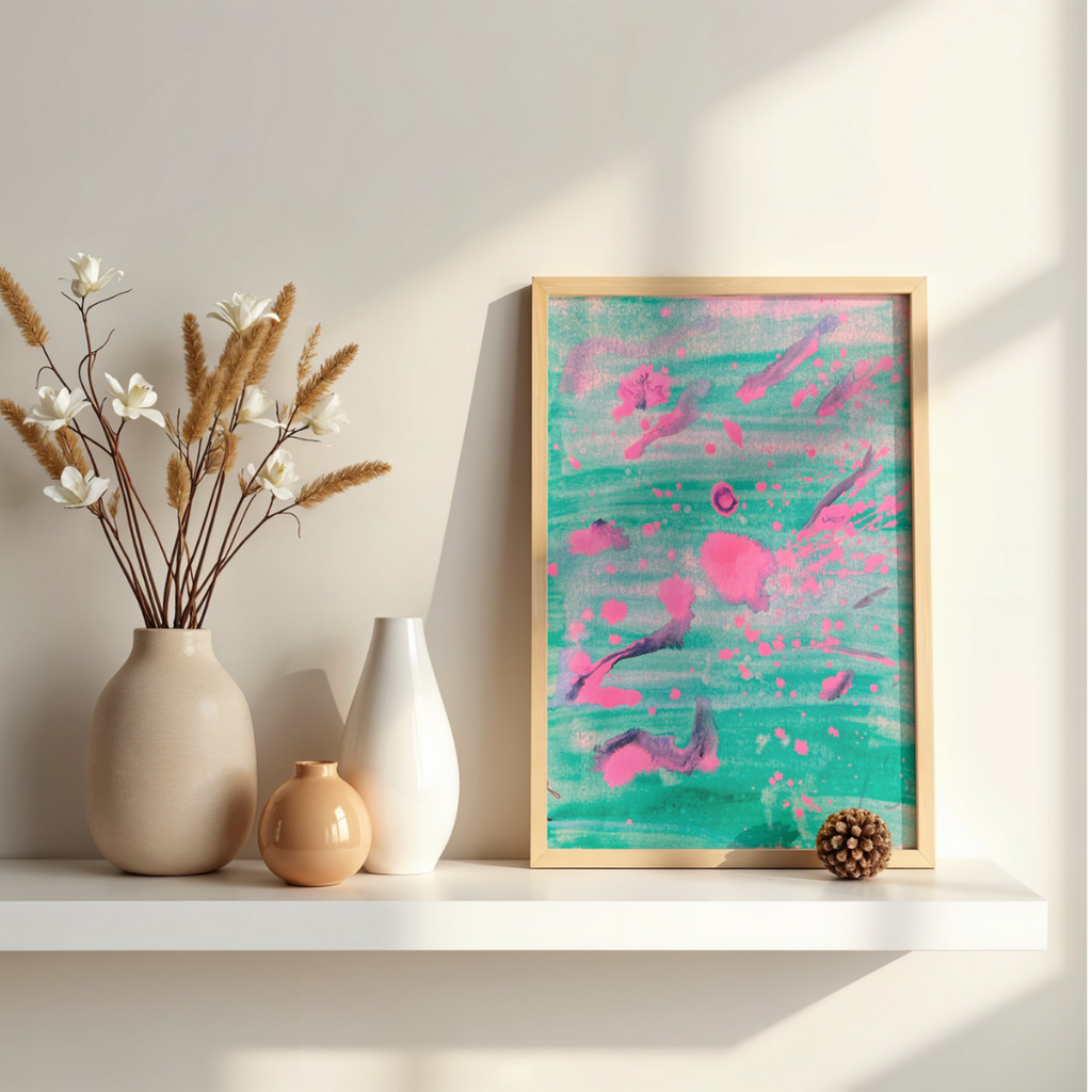 "Dancing Underwater" Thin canvas