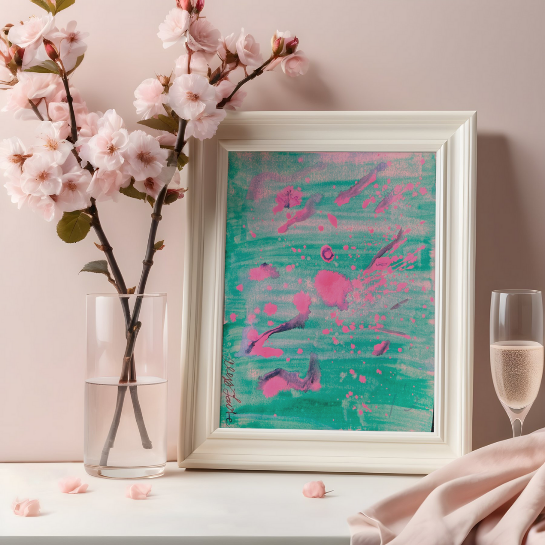 "Dancing Underwater" Thin canvas