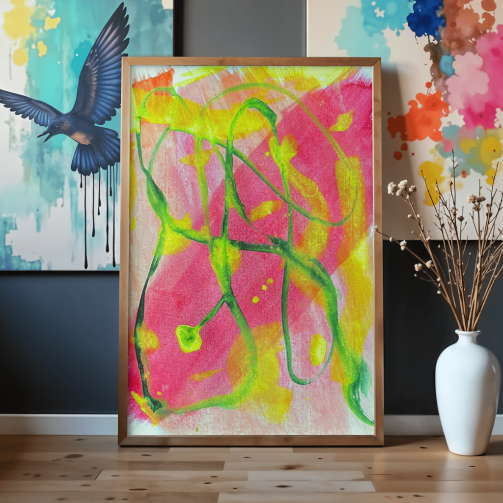 "Bold Strokes for Different Folks" Thin canvas