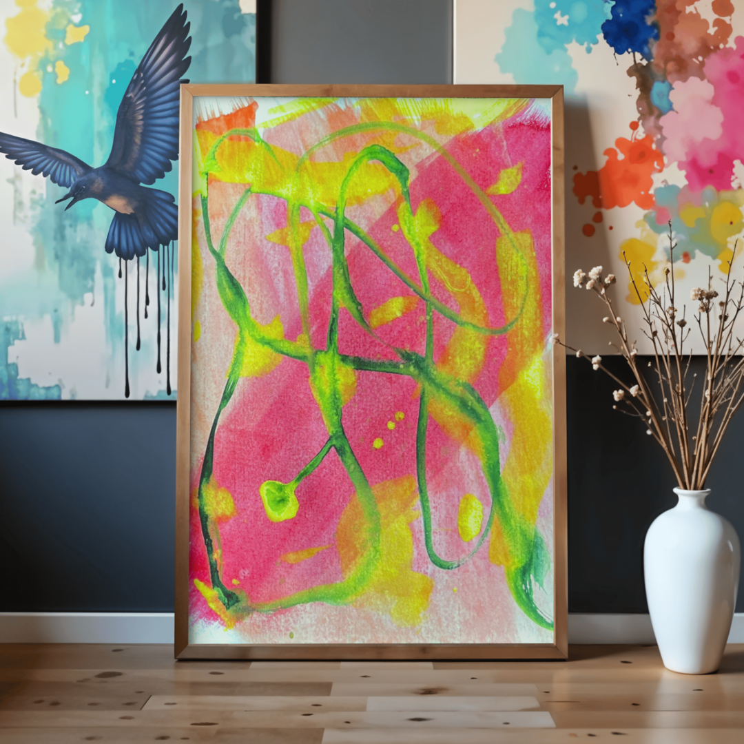 "Bold Strokes for Different Folks" Thin canvas