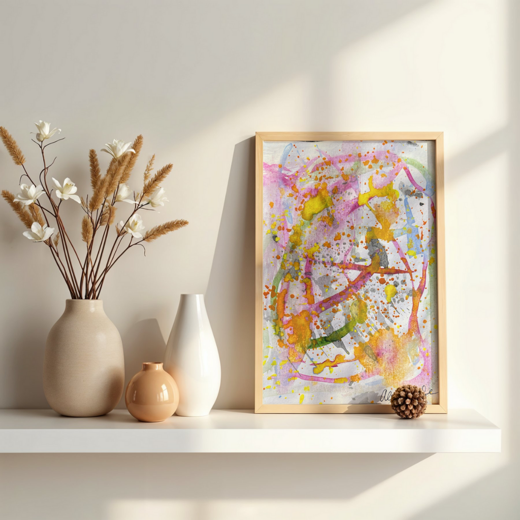 "New Morning Sun" Thin canvas