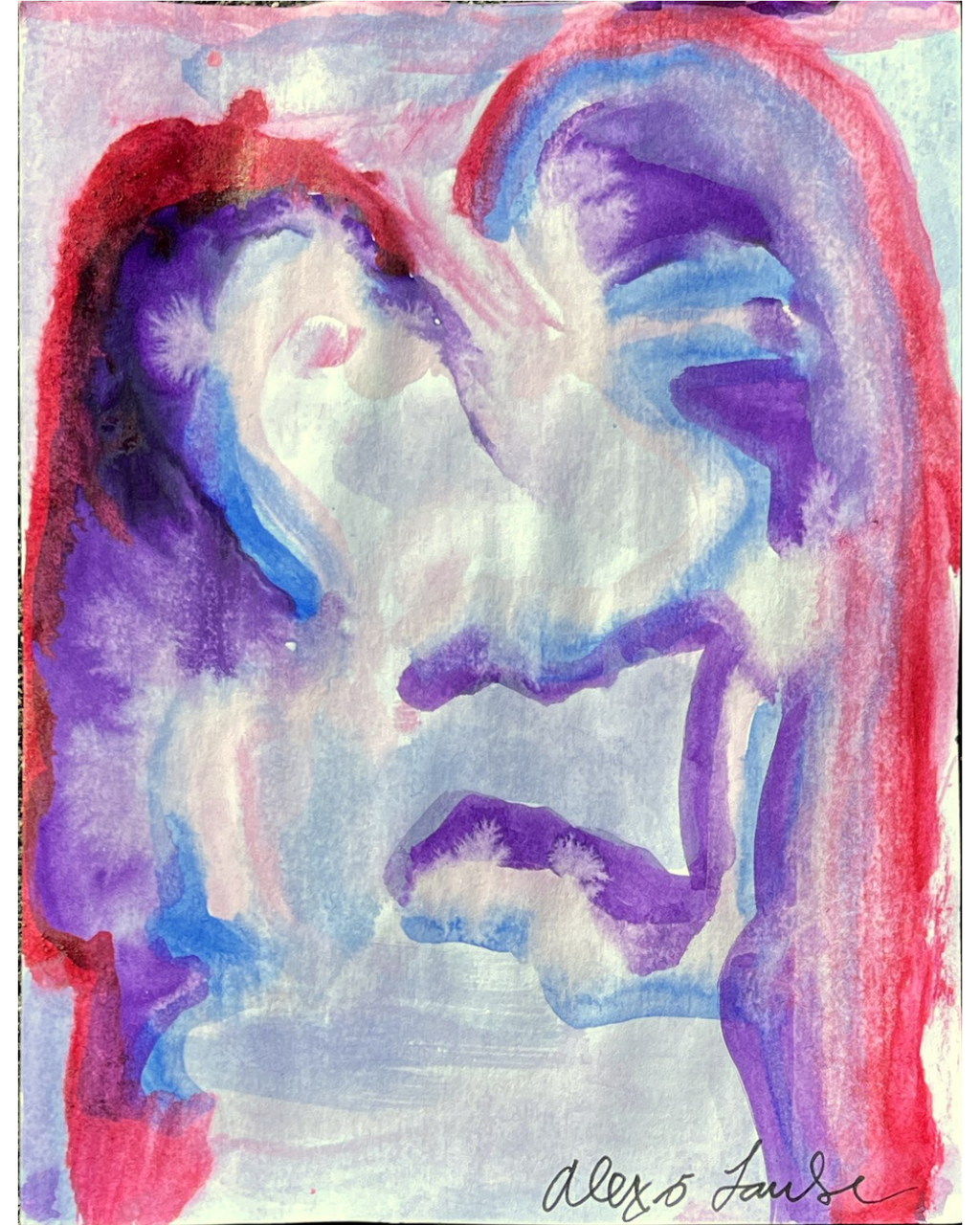 Inner Realms I - No. 8 "love + compassion" Original Painting