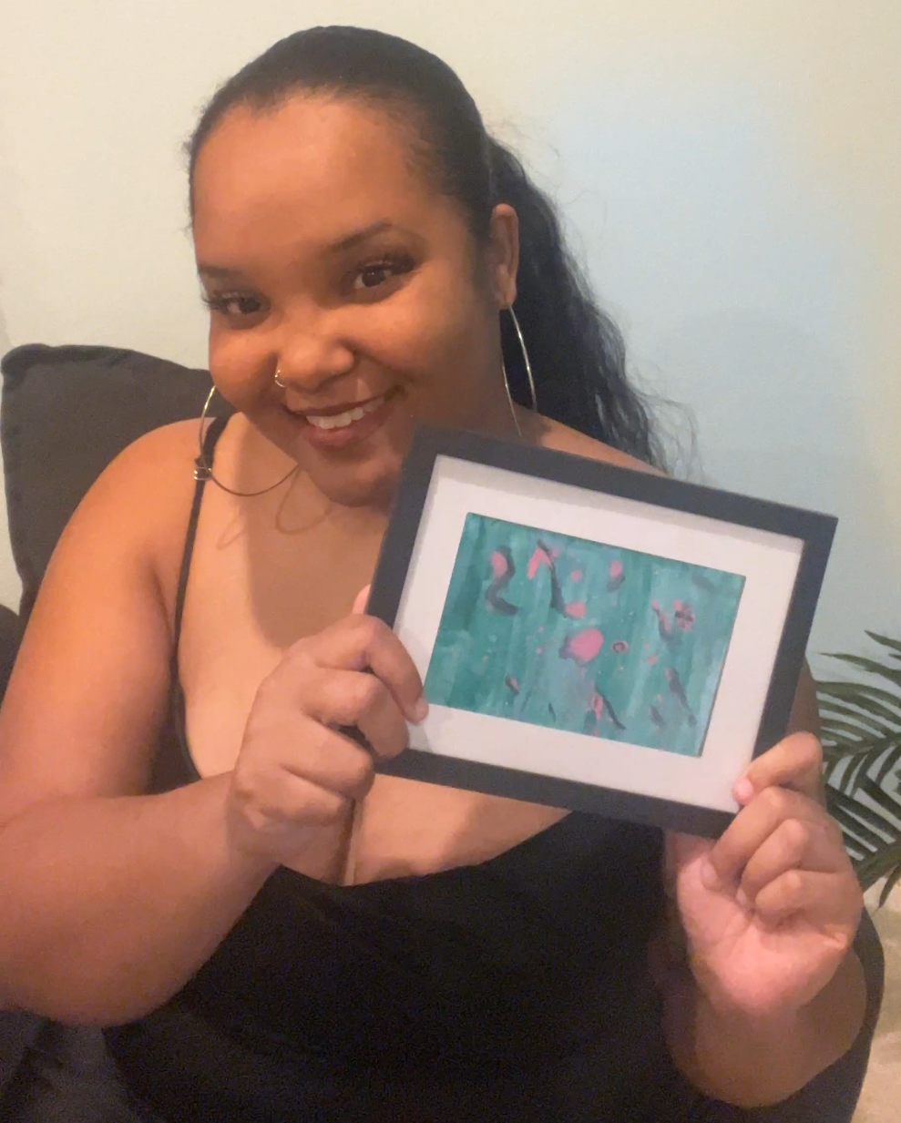 Inner Realms I - No. 7 "Dancing Underwater" Original Painting